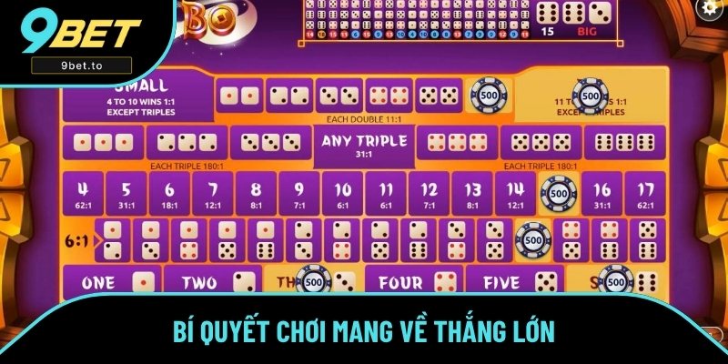 Bỏ túi những mẹo chơi thắng đậm