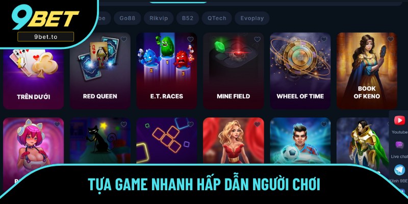 Kho game được cập nhật phong phú để hội viên trải nghiệm Kho game được cập nhật phong phú để hội viên trải nghiệm