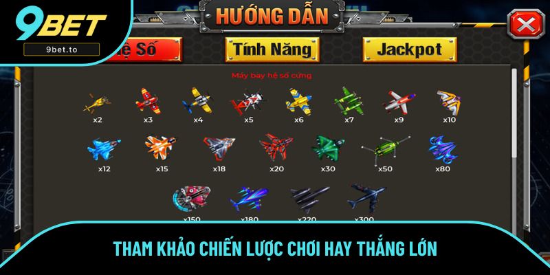 Tham khảo chiến lược chơi hay thắng lớn