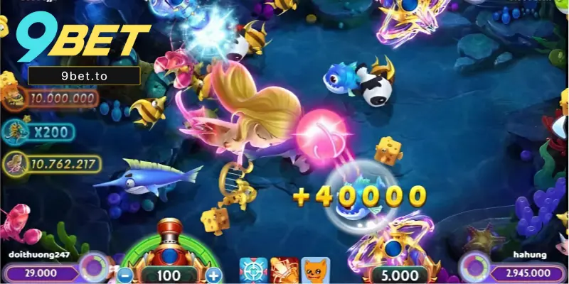 Đồ họa bắn cá tiên 3D đẹp mắt và âm thanh sống động